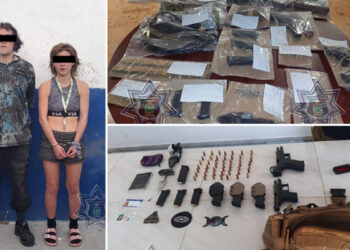 Caen dos estadounidenses con armas de alto calibre en Tulum