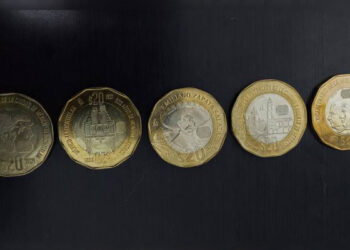 Monedas de 20 pesos de Banxico son reconocidas como las mejores del mundo
