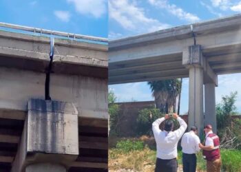 Atiende Gobierno de Nuevo Laredo reporte ciudadano de puente en calle González