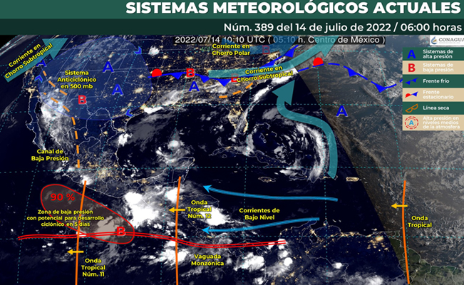 ¡Manténte alerta!: nuevo ciclón ocasionará tormentas muy fuertes
