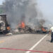 Choque de tráileres deja cuatro muertos en la Carretera Ocozocuautla-Las Choapas