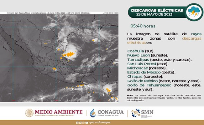 ¡Agárrate!: fuertes lluvias no paran en varios estados del país